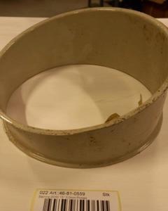 Elbow 15deg ND250 3mm M&M